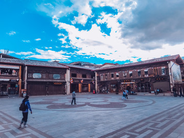 独克宗古城