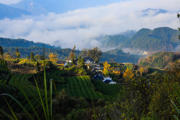 安徽休宁县金龙山风光