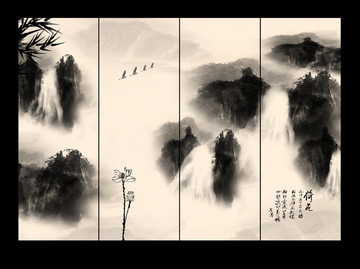 国画山水