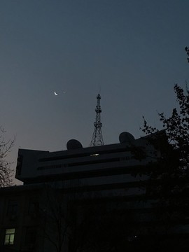 金星伴月