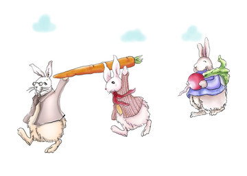 三只兔