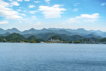 千岛湖美丽的山水风光