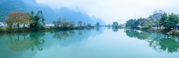 阳朔遇龙河山水风光