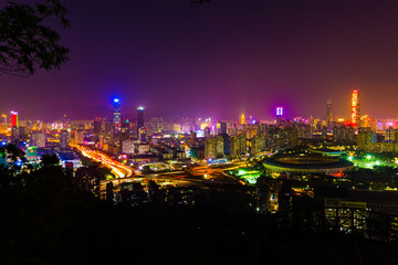 深圳全景夜景