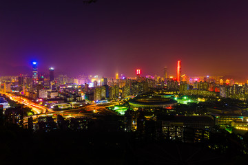 深圳全景夜景