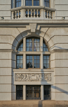 欧式古建筑窗户