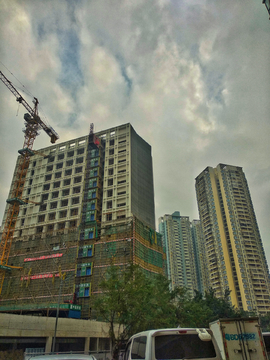 深圳街头建筑