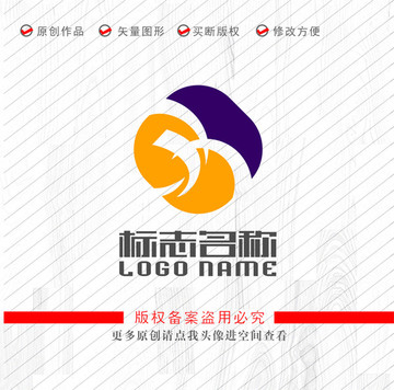 HB字母BH标志金融logo