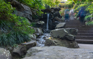 飞来峰永福寺的小山泉