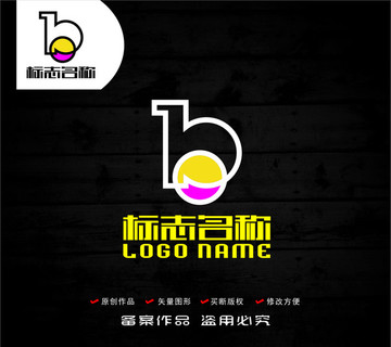 b字母标志b字母logo