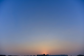 傍晚天空