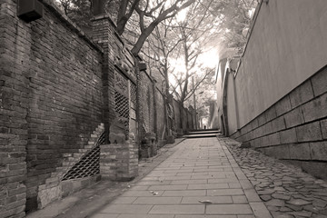 老重庆黑白风景图片