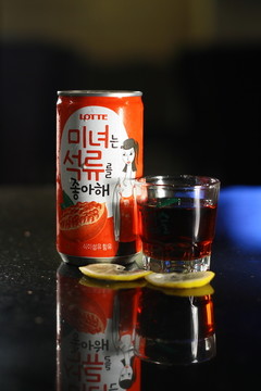 韩国乐天石榴汁