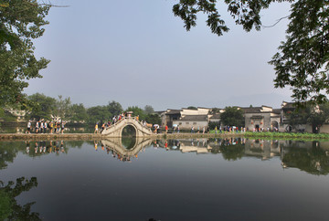 宏村南湖画桥