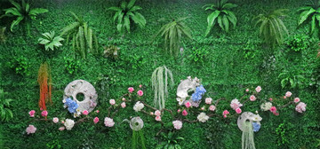 植物花墙