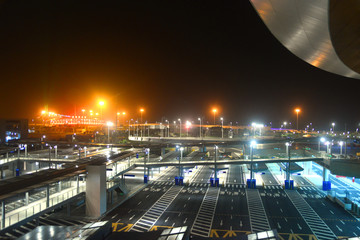 珠海港珠澳大桥夜景