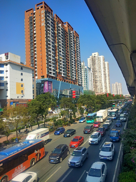 街头道路高架桥