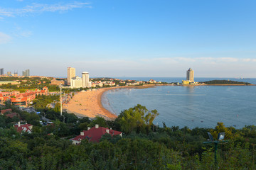 青岛汇泉湾海水浴场