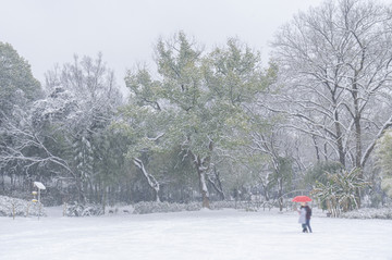 武汉雪景风光