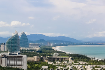 海南三亚海棠湾风光