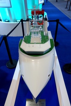 探索一号科考船模型