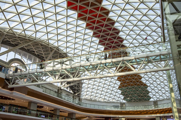 商场建筑玻璃穹顶