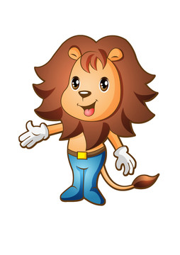 狮子卡通形象设计