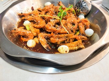 香干锅虾