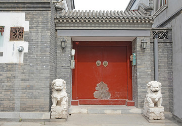 北京四合院大门