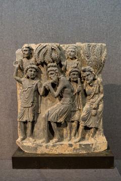 婆罗门像浮雕