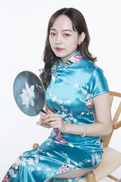 中国传统旗袍图片大全