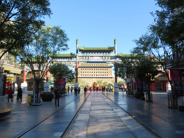 北京正阳桥牌楼