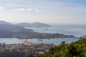 海南三亚都市风光