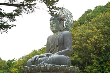 韩国雪岳山新兴寺统一大佛坐像