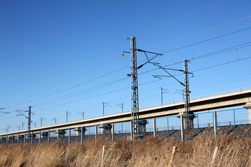 高架桥高压电缆