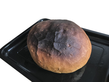 烤焦了的面包