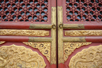 故宫中式木门