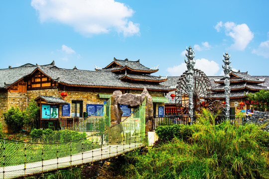 中式古建筑民居
