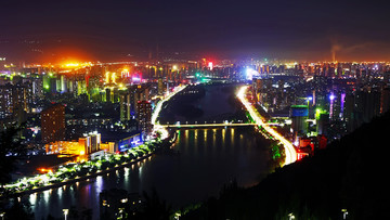 兰州夜景