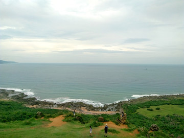 台湾垦丁鹅銮鼻大海海岸风光