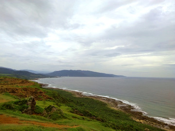 台湾垦丁鹅銮鼻大海海岸风光