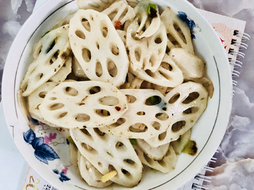 醋溜藕片