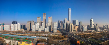 北京CBD高清全景图