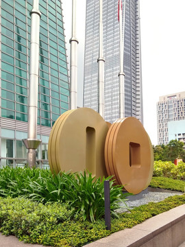 台北101广场雕塑