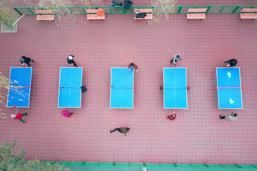 市民乒乓球运动