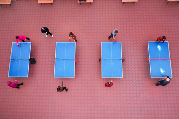 市民乒乓球运动