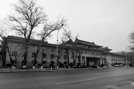 北京胡同黑白照