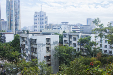 旧建筑老建筑建筑出租房