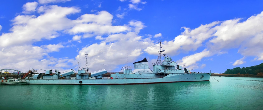 青岛海军博物馆101舰