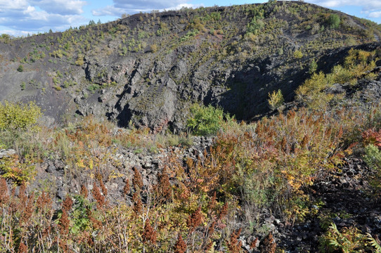 火山口